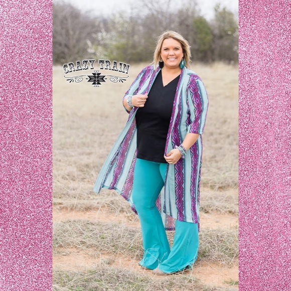 Rio Frio Serape Pattern Duster from Crazy Train - Picture 5 of 6